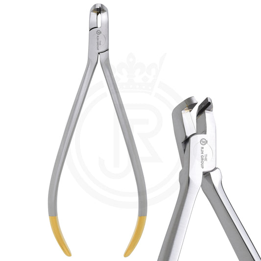 Distal end cutter orthodontic plier