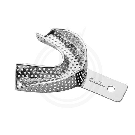 Lower dental impression tray