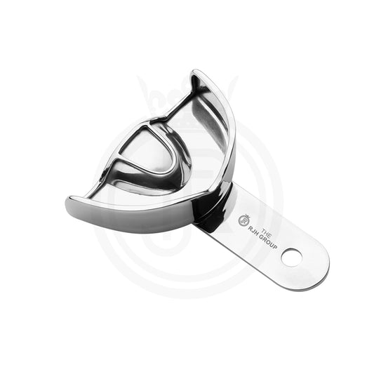 Non-perforated dental impression tray