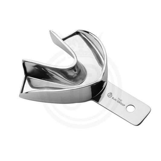 Non-perforated dental impression tray