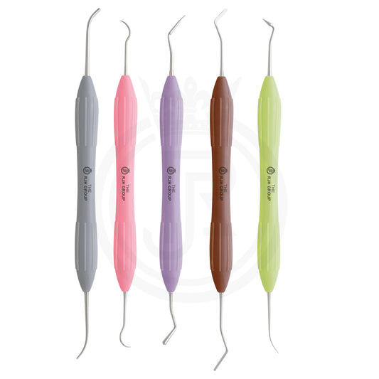 5 pcs kit Dental Composite Filling Instrument Restorative Tools
