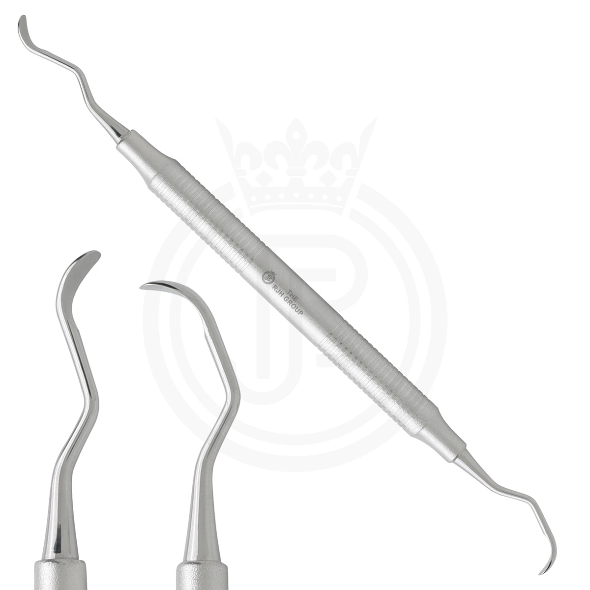 Gracey Dental Curette with a Stainless Steel Handle.