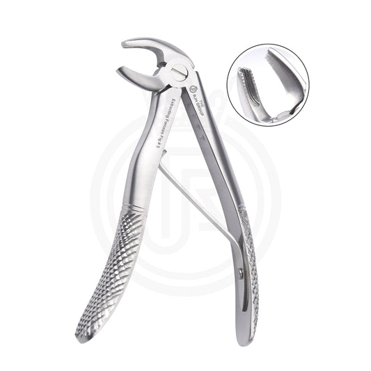 Baby extraction forcep lower incisors
