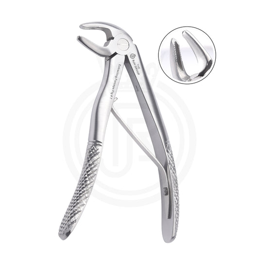 Baby extraction forcep lower roots