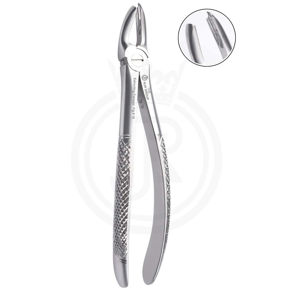 Extraction forcep english pattern lower molars
