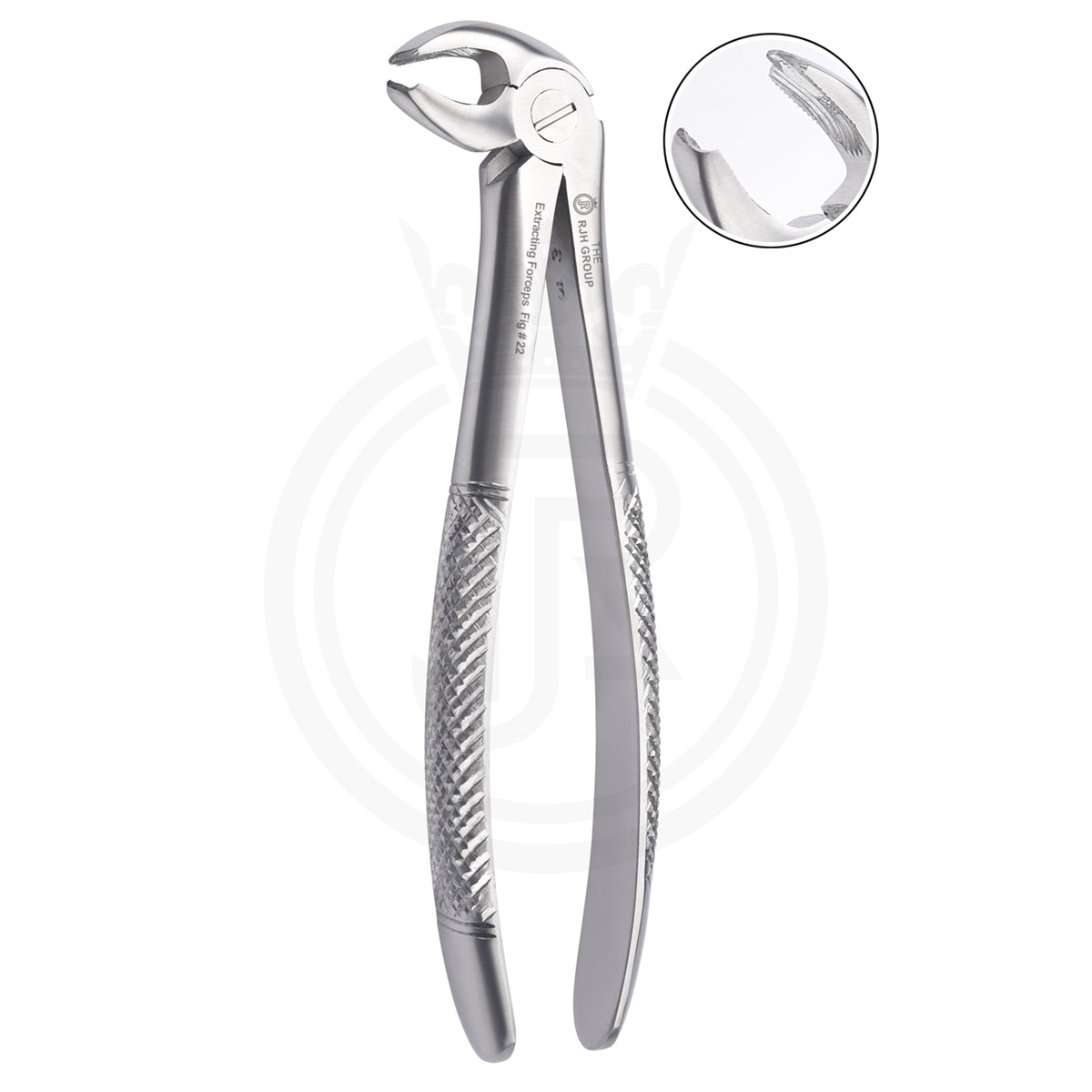 Extraction forcep english pattern lower molars