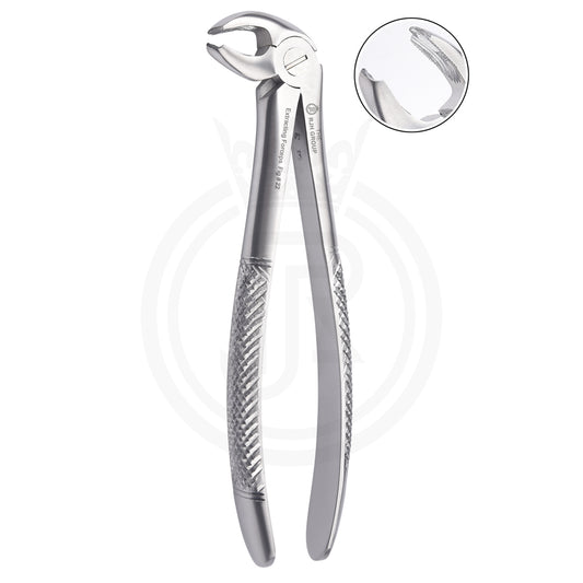 Extraction forcep english pattern lower molars